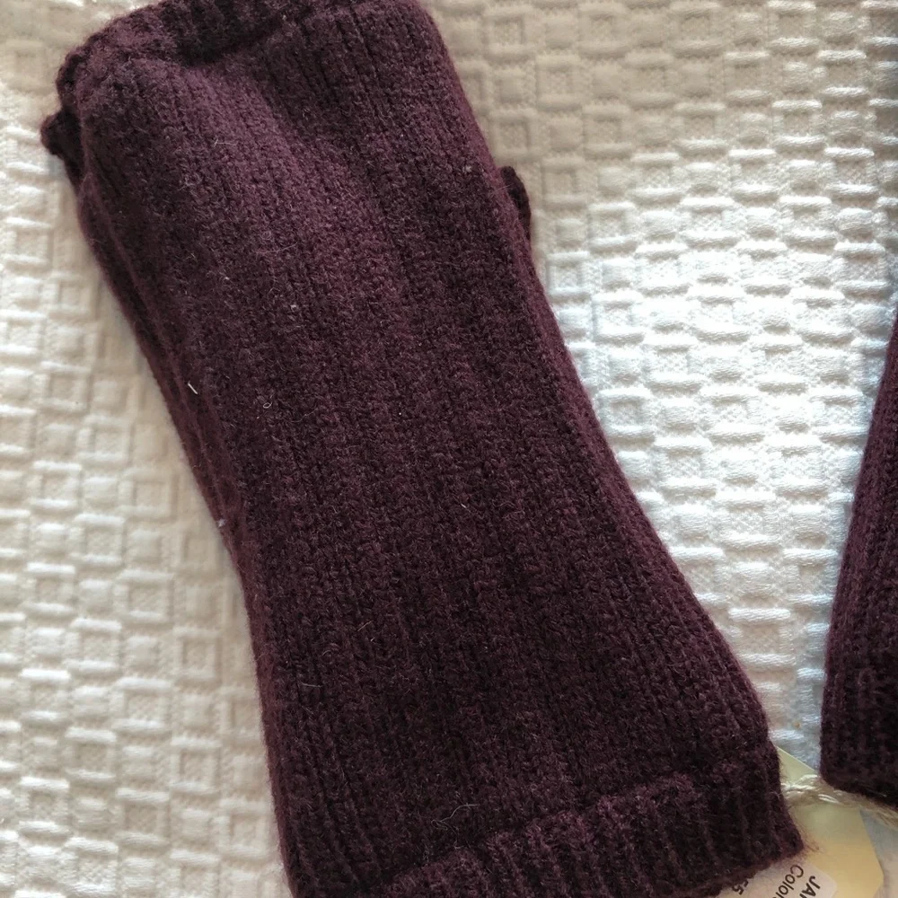 Bujibaja Hat Attack Cozy Hand Warmers In Burgundy